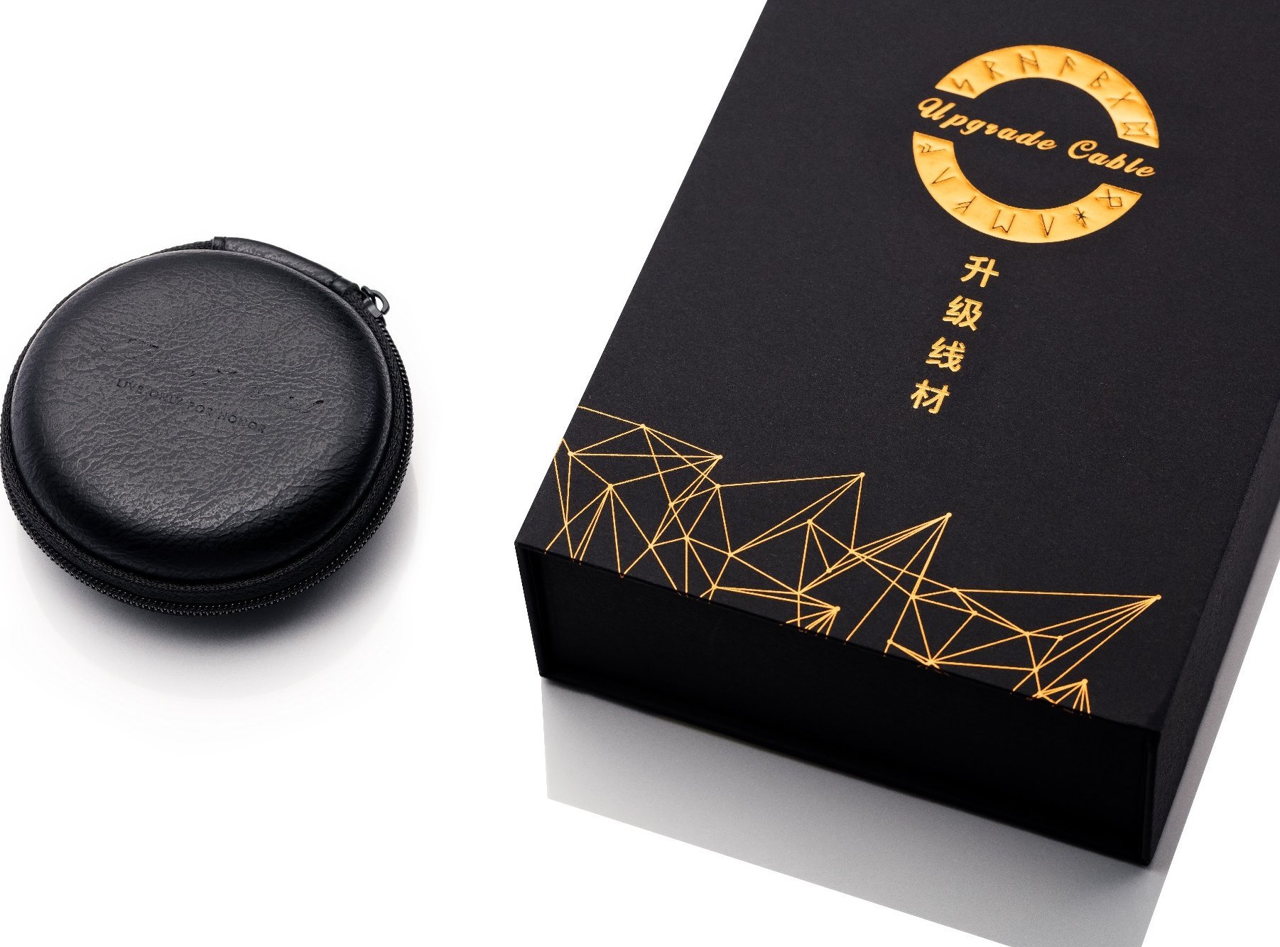 Kabllo kufjesh Kinera Gleipnir, 6N OCC e veshur me ar, konektorë 2.5mm 3.5mm 4.4mm, modulare