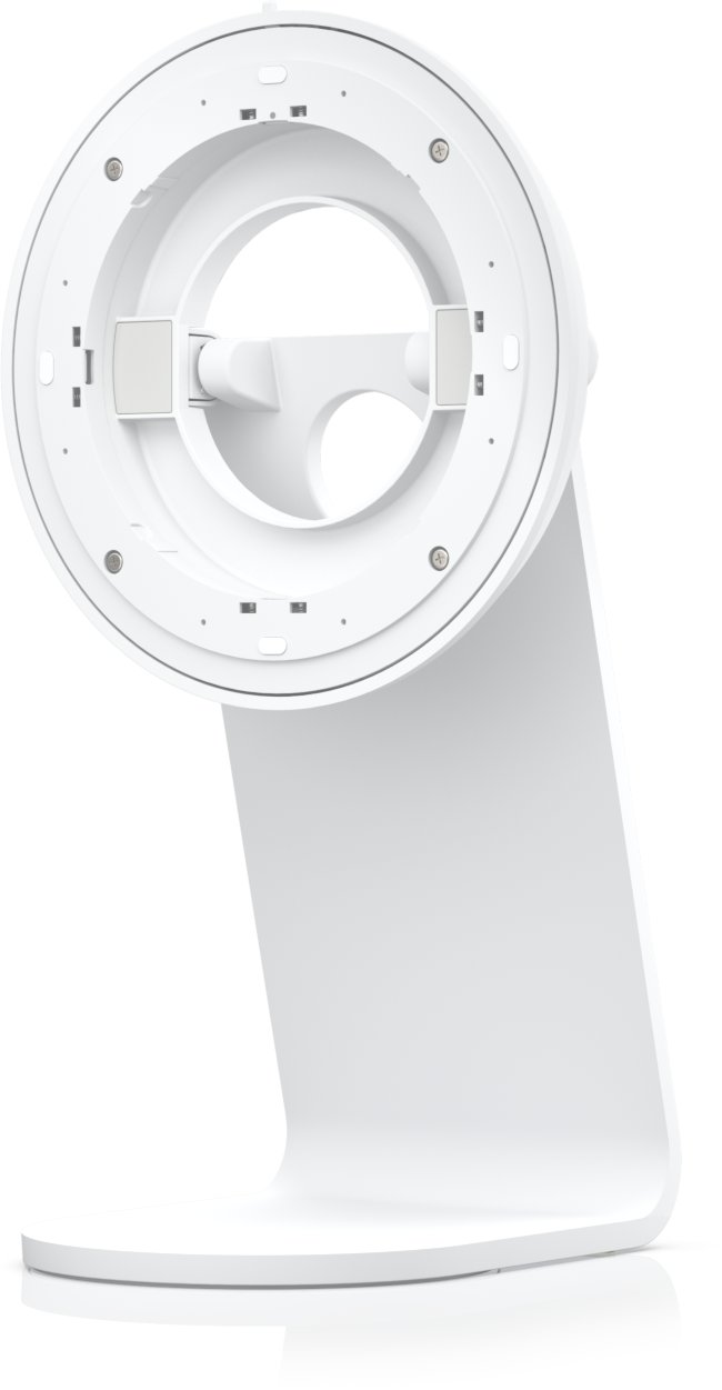 Qëndrim tavoline Ubiquiti UniFi Connect, për monitor 21.5", rrotullim 360°, i bardhë