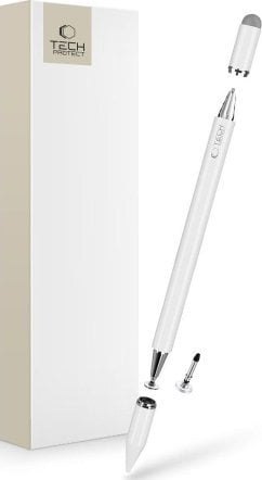 Stilolaps stylus Tech-Protect USP200 3-TIP, për ekran prekës, i bardhë