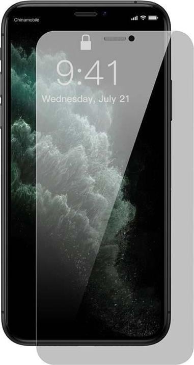 Mbrojtës ekrani Baseus Tempered Glass, për iPhone XR 11, filtër privatësie, 0.3mm, transparent
