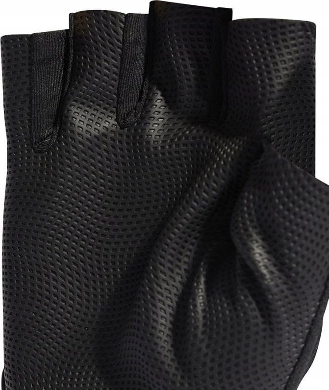 Doreza trajnimi Adidas Training Glove II5598, rrjetë frymëshmërije, mbyllje Velcro, e zezë