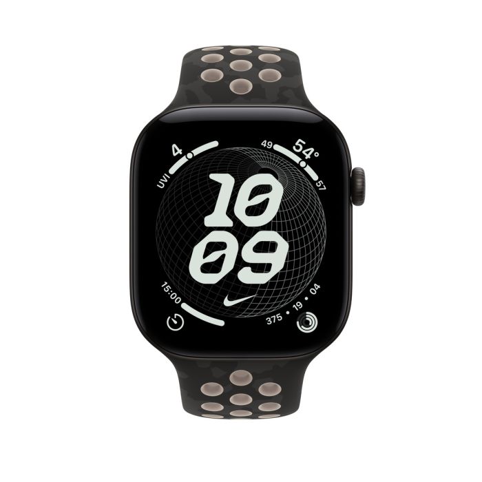 Apple Watch 46mm After Dark Black Nike Sport Band, M/L