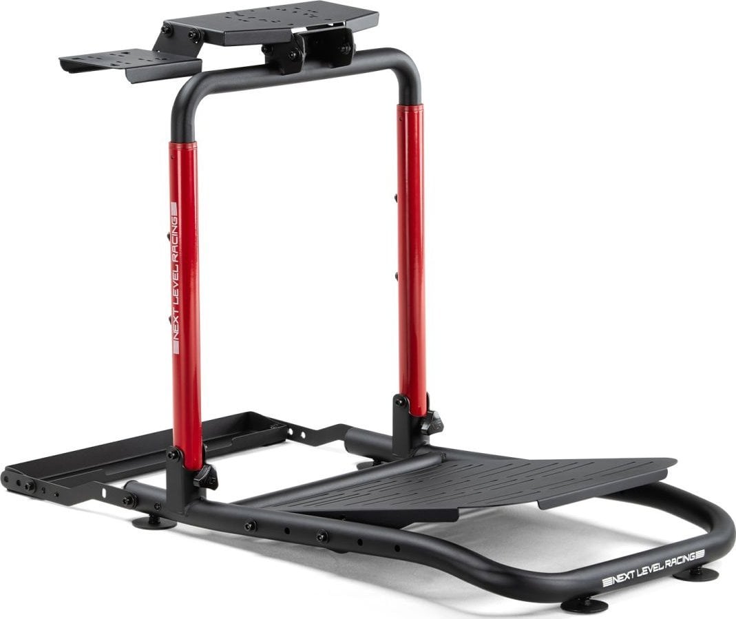Stendë timoni garash Next Level Racing NLR-S040 Wheel Stand Lite 2.0, i palosshëm, i rregullueshëm, i zi