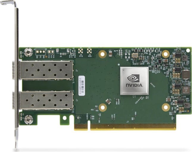 Kartë rrjeti NVIDIA ConnectX-6 Dx EN, 100GbE, Dual-Port QSFP56, PCIe 4.0 x16