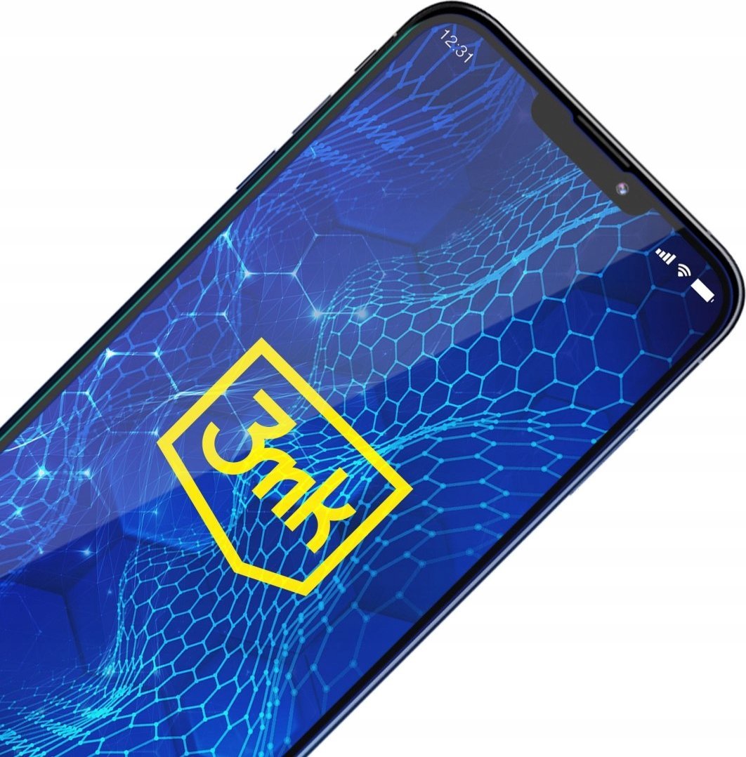 Xham mbrojtës 3mk HardGlass Max Lite për Poco X6 Pro 5G, 0.3mm, fortësi 9H, i zi