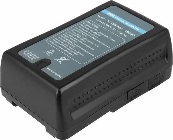 Bateri V-Mount Newell BP-150WS, 150Wh, dalje USB, e zezë