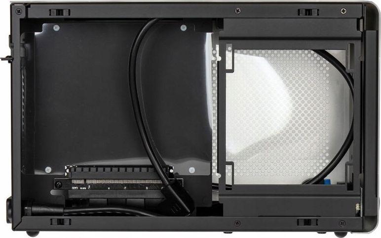 Kasë DAN Cases A4-SFX V4 Mini-ITX, e argjendtë, Mini Tower
