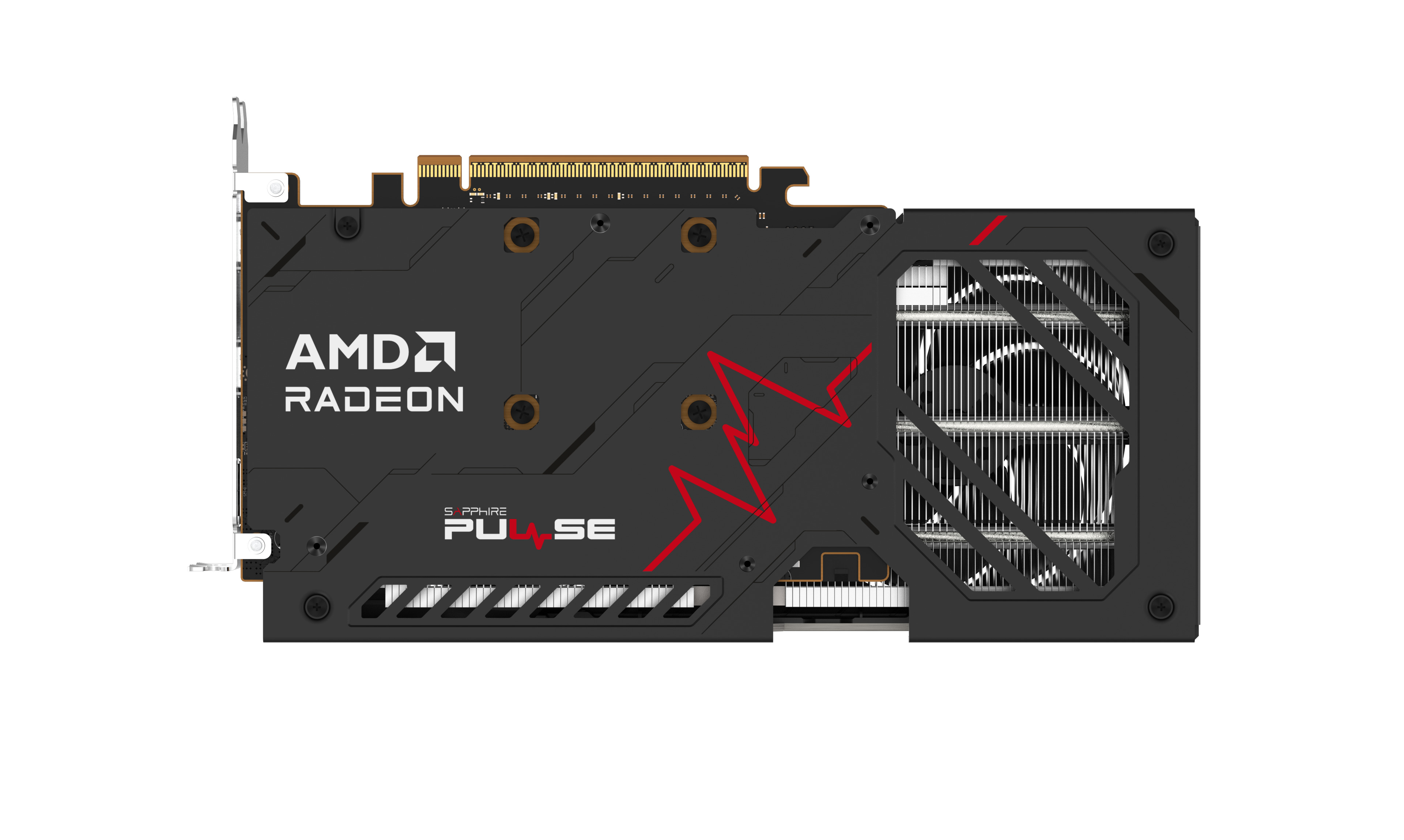 Kartë grafike Sapphire AMD Radeon RX 9060 XT Pulse, 8GB GDDR6, PCIe 5.0, e zezë