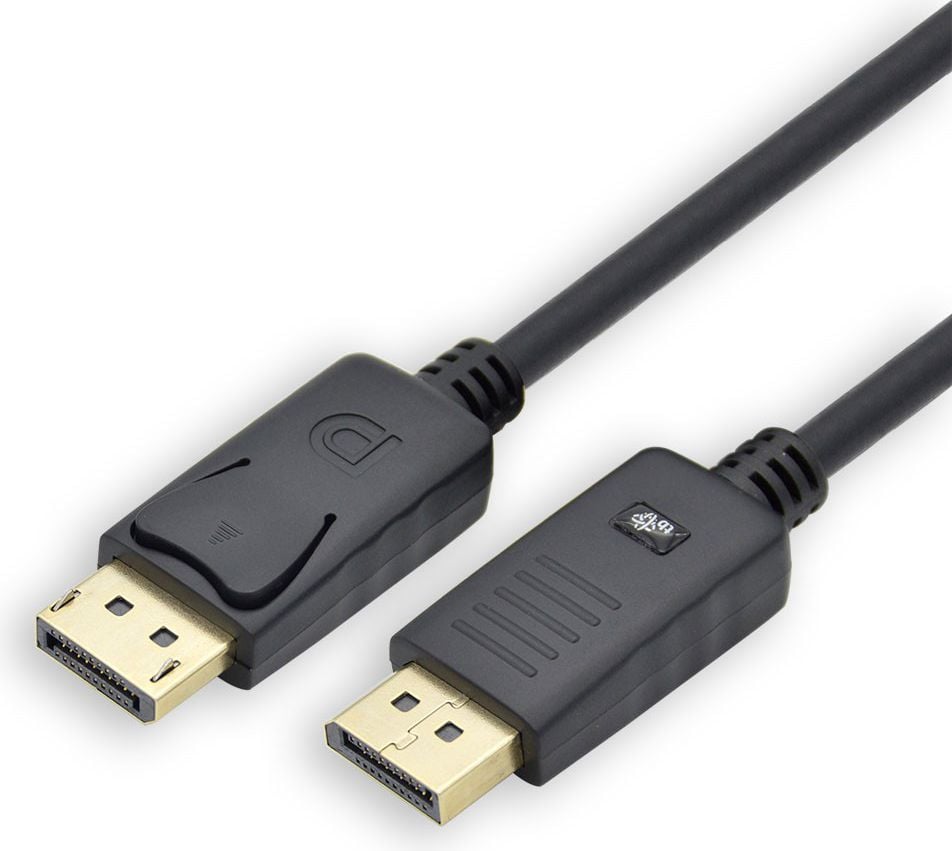 Kabllo DisplayPort TB Print V7060, DisplayPort në DisplayPort, 1.8m, e zezë
