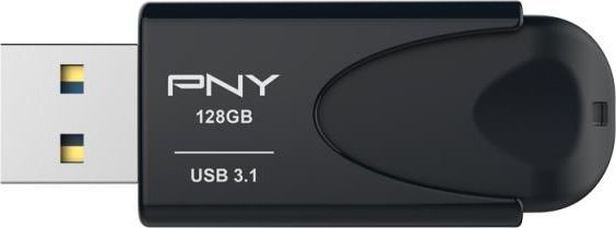 USB PNY Attache 4 FD128ATT431KK-EF, 128GB, 3.1, e zezë