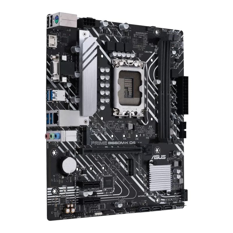 Pllakë amë ASUS PRIME B660M-K D4, LGA 1700, mATX