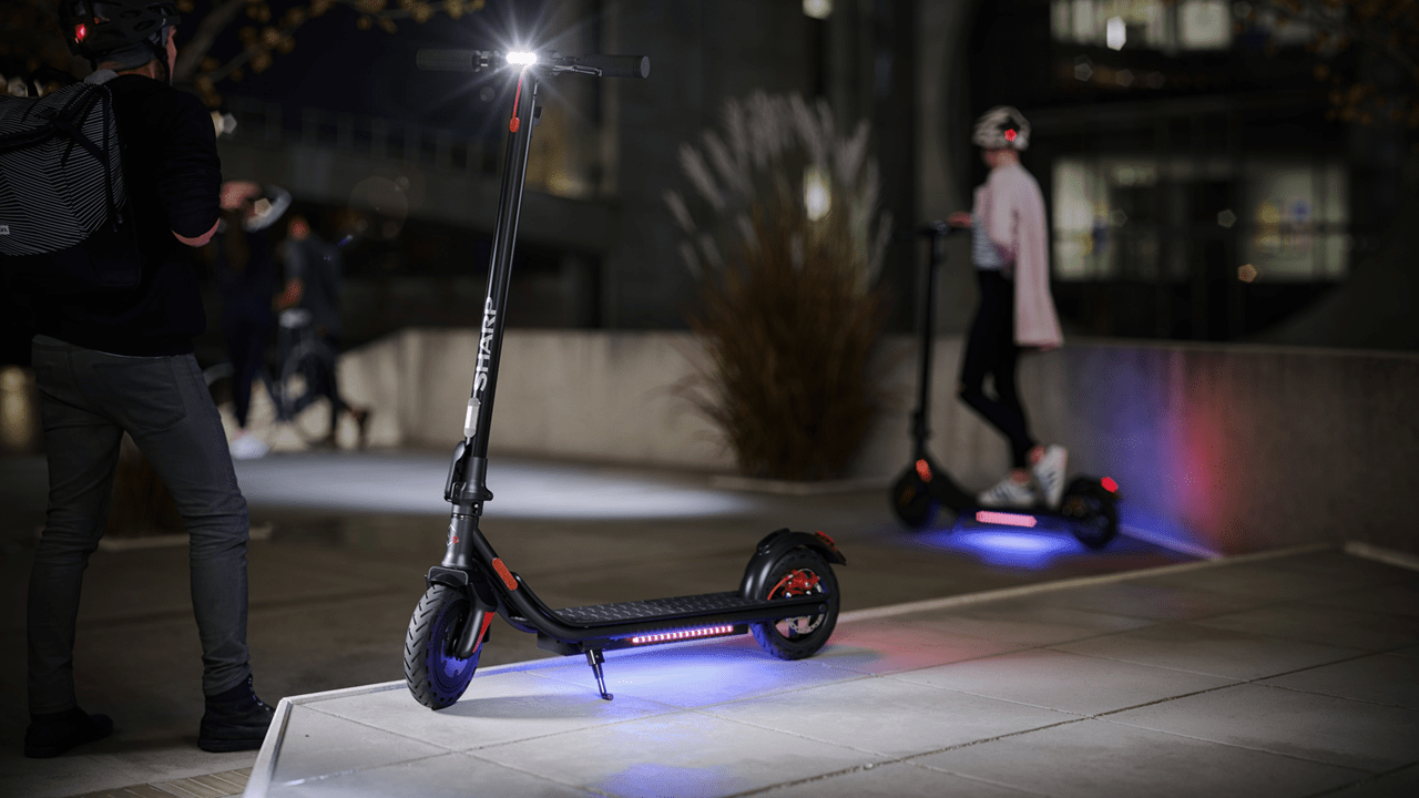 Trotinet Elektrik - SHARP E-Scooter Electric (EM-KS1AEU-B)