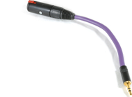 Kabllo Melodika Jack 3.5mm - Jack 6.3mm, 0.2m, vjollcë
