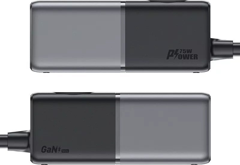 Karikues tavoline ACEFAST GaN, 75W, PD3.0, 3x USB C 2x USB A