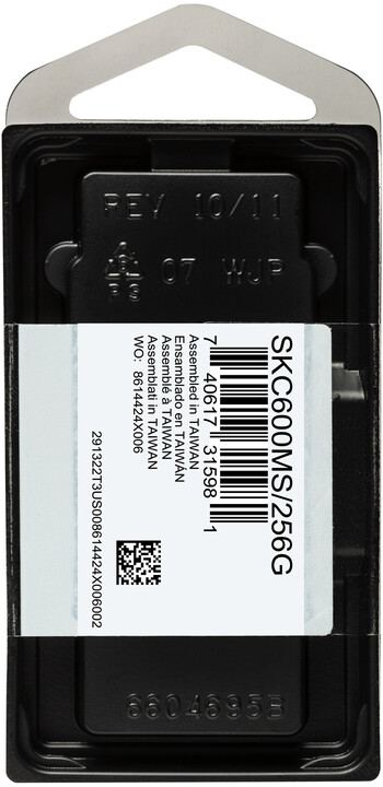 Disk SSD Kingston KC600, mSATA - 256GB