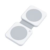 Dviced 2-In-1 Foldable Magnetic Wireless Charger, White