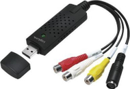 Adapter video LogiLink Video Capture, USB 2.0, audio multimedial, i bardhë