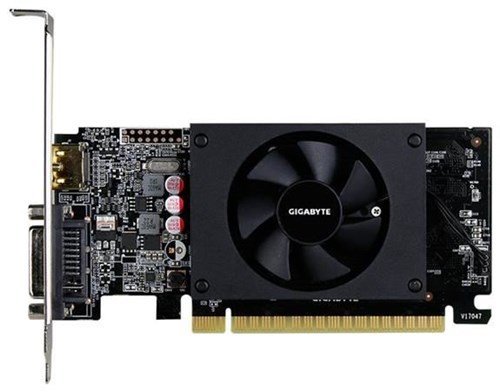 Kartë grafike Gigabyte GeForce GT 710 GV-N710D5-2GL, 2GB GDDR5, low profile