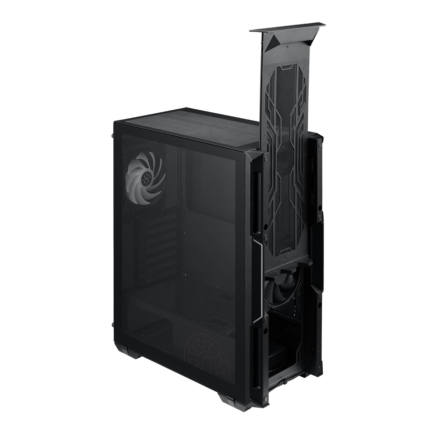 Kasë për PC Adata XPG STARKER AIR, e zezë