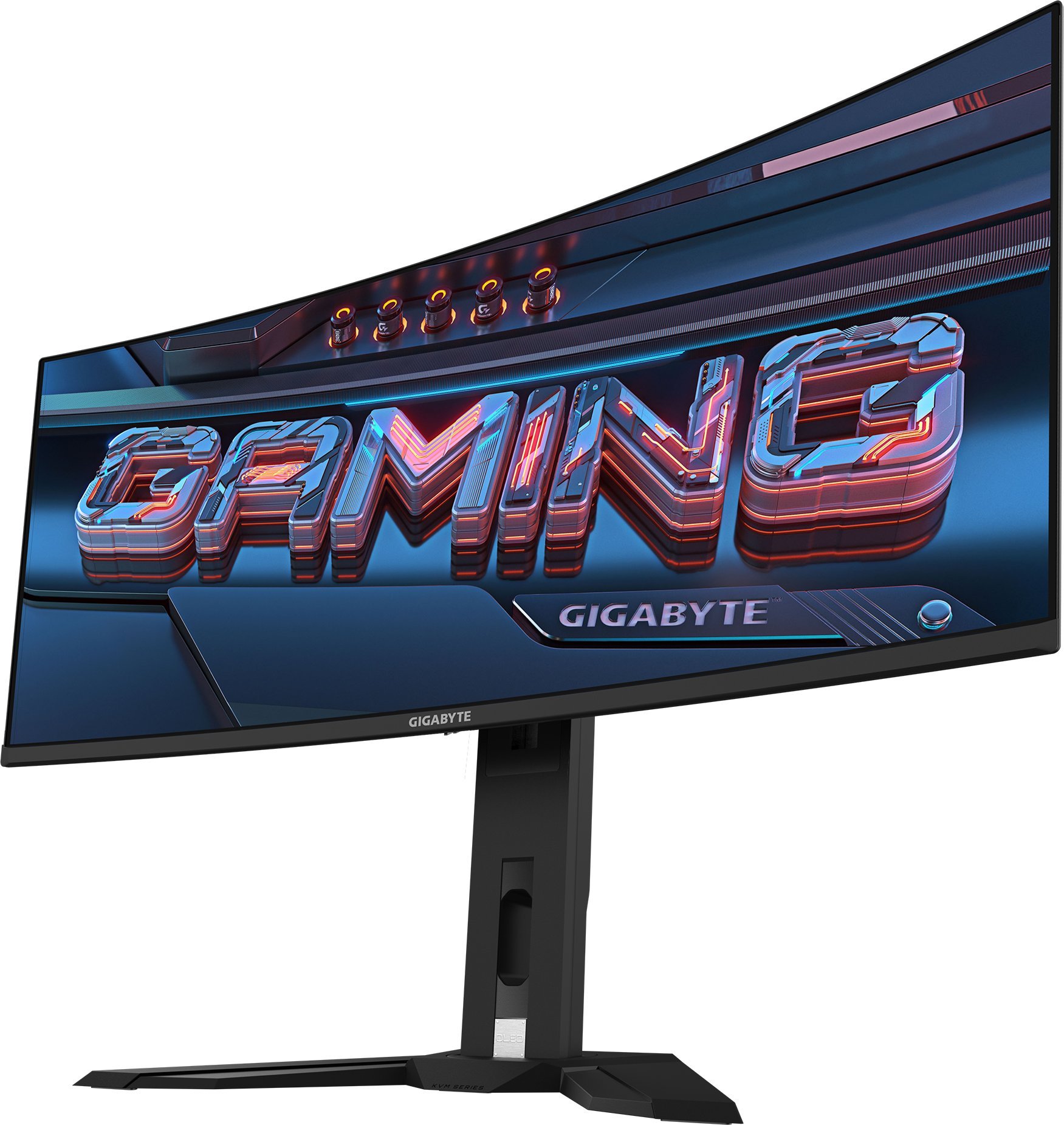 Monitor gaming i lakuar GIGABYTE MO34WQC2, 34" OLED WQHD, 240Hz, FreeSync Premium Pro, i zi