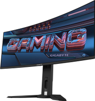 Закривен гејминг монитор GIGABYTE MO34WQC2, 34\" OLED WQHD, 240Hz, FreeSync Premium Pro, црн