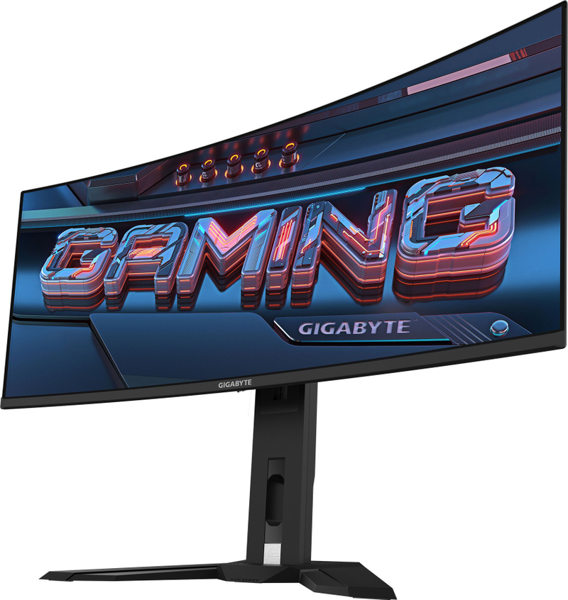 Monitor gaming i lakuar GIGABYTE MO34WQC2, 34" OLED WQHD, 240Hz, FreeSync Premium Pro, i zi