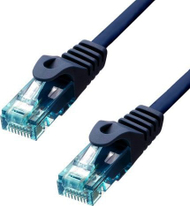 Kabllo rrjeti ProXtend U UTP Cat6a, 3m, LSZH, blu