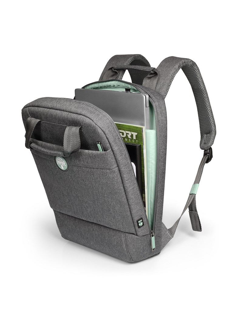 Çantë shpine për laptop Port Designs YOSEMITE Eco, 14", e hirtë