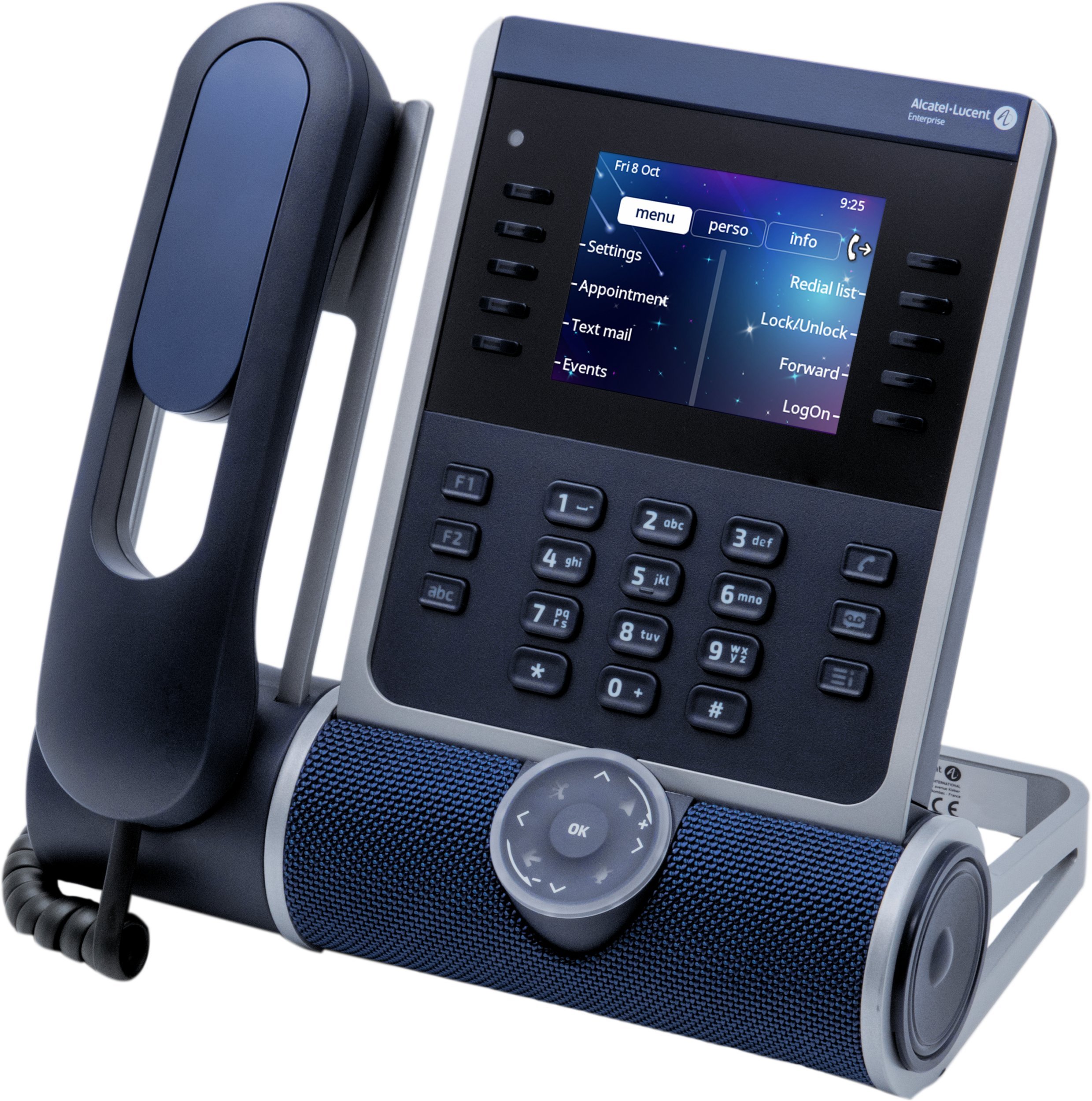 Telefon IP Alcatel Lucent Enterprise ALE 300, ekran 3.5", Gigabit, me Bluetooth