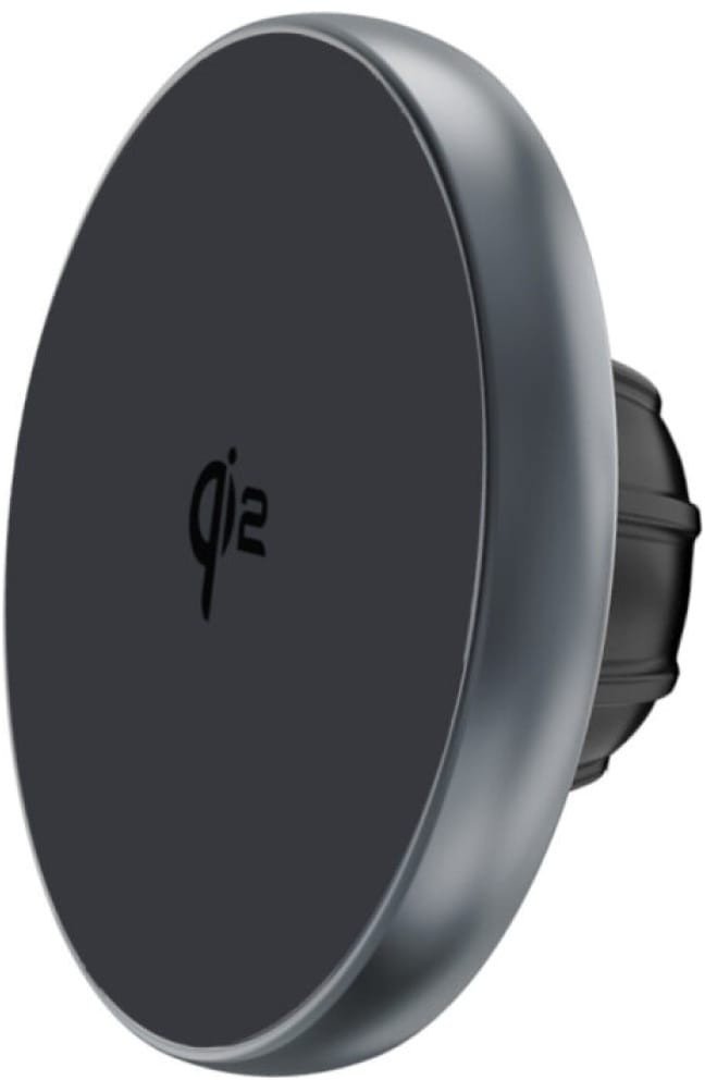 Karikues pa tela për veturë 4smarts Qi2 Screen Mount, magnetik MagSafe, 15W, i zi