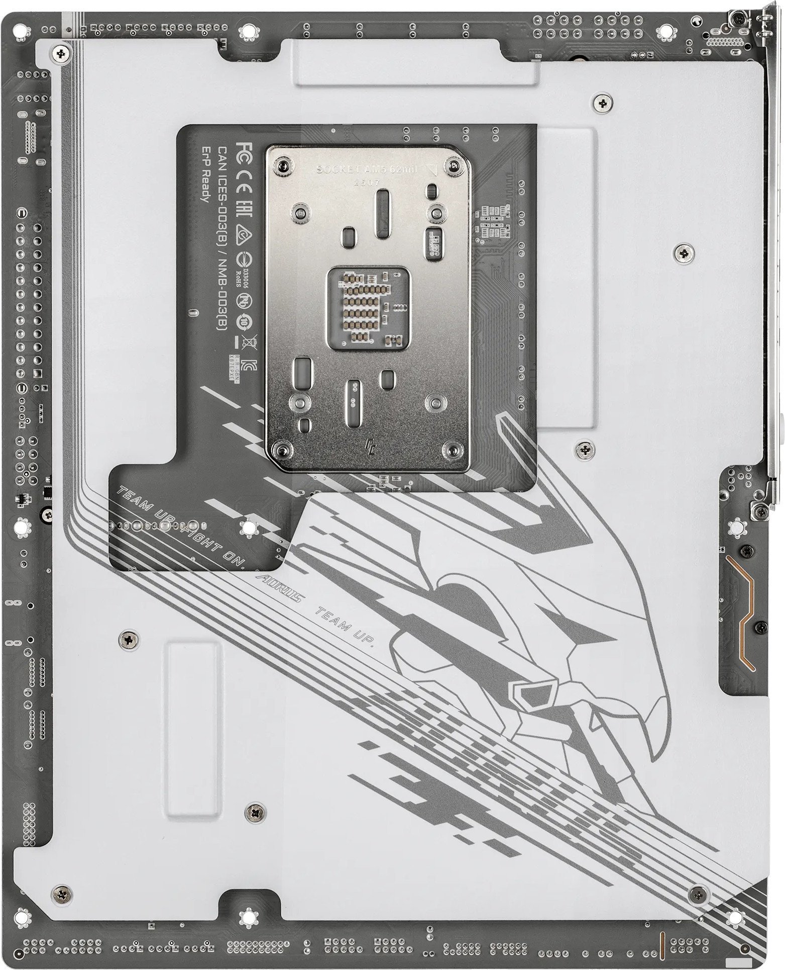Pлоча Gigabyte X870E Aorus Pro X3D ICE, DDR5, PCIe 5.0, бела