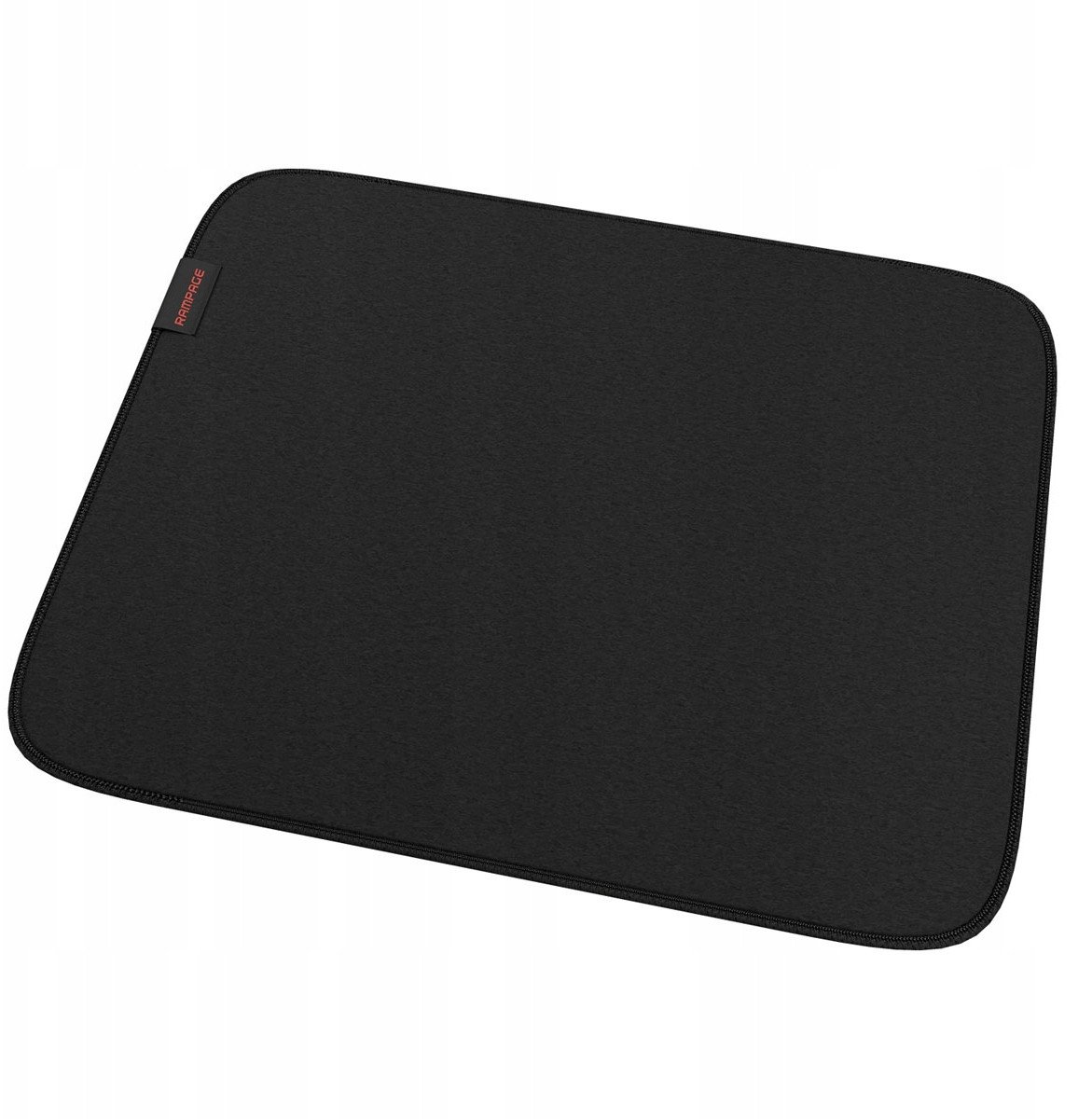 Mousepad gaming Rampage Pulsar Pro S, 290x240x3mm, tekstil i qepur, i zi