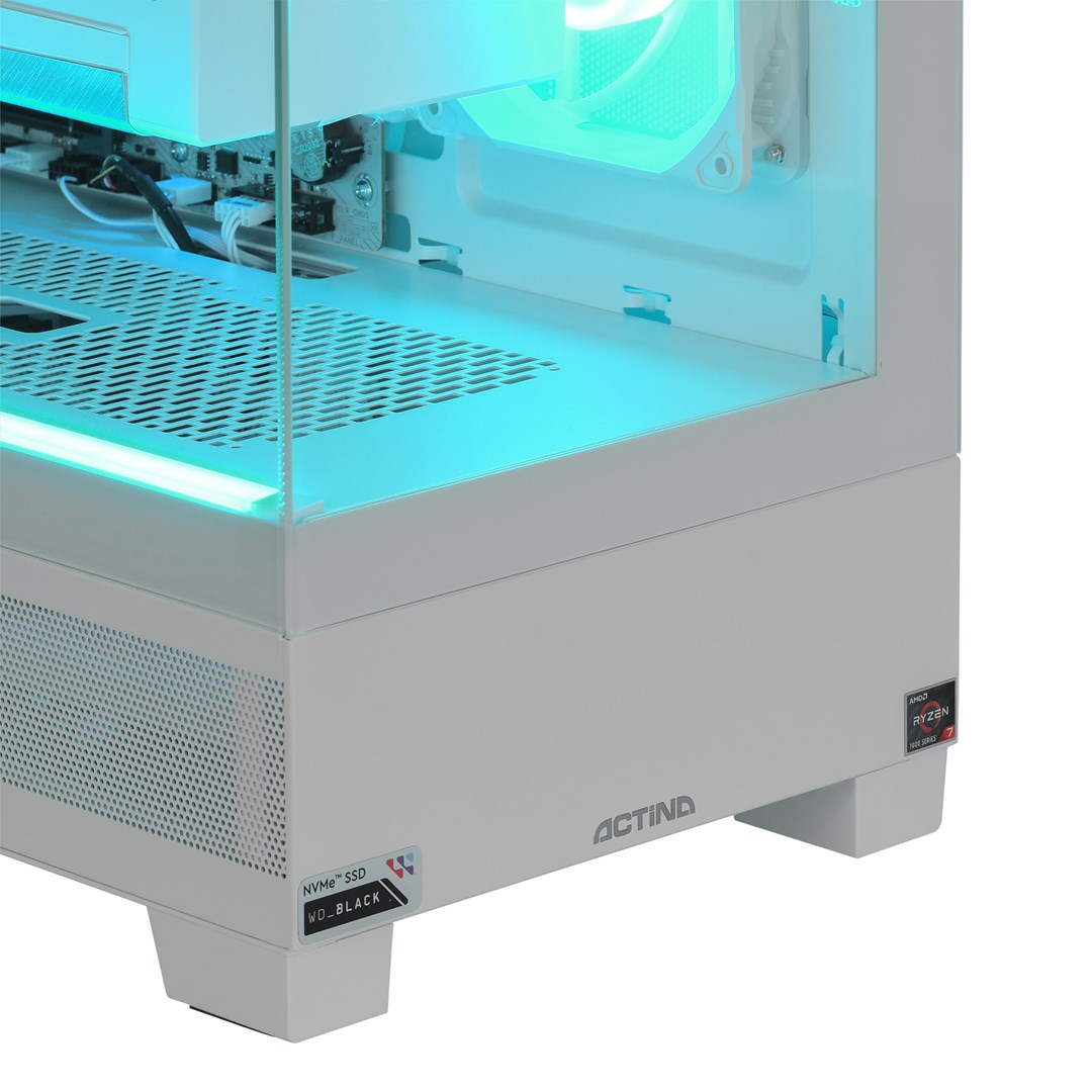 Kompjuter Actina, i7-14700KF, 32GB DDR5, 1TB SSD, RTX 4090, i bardhë