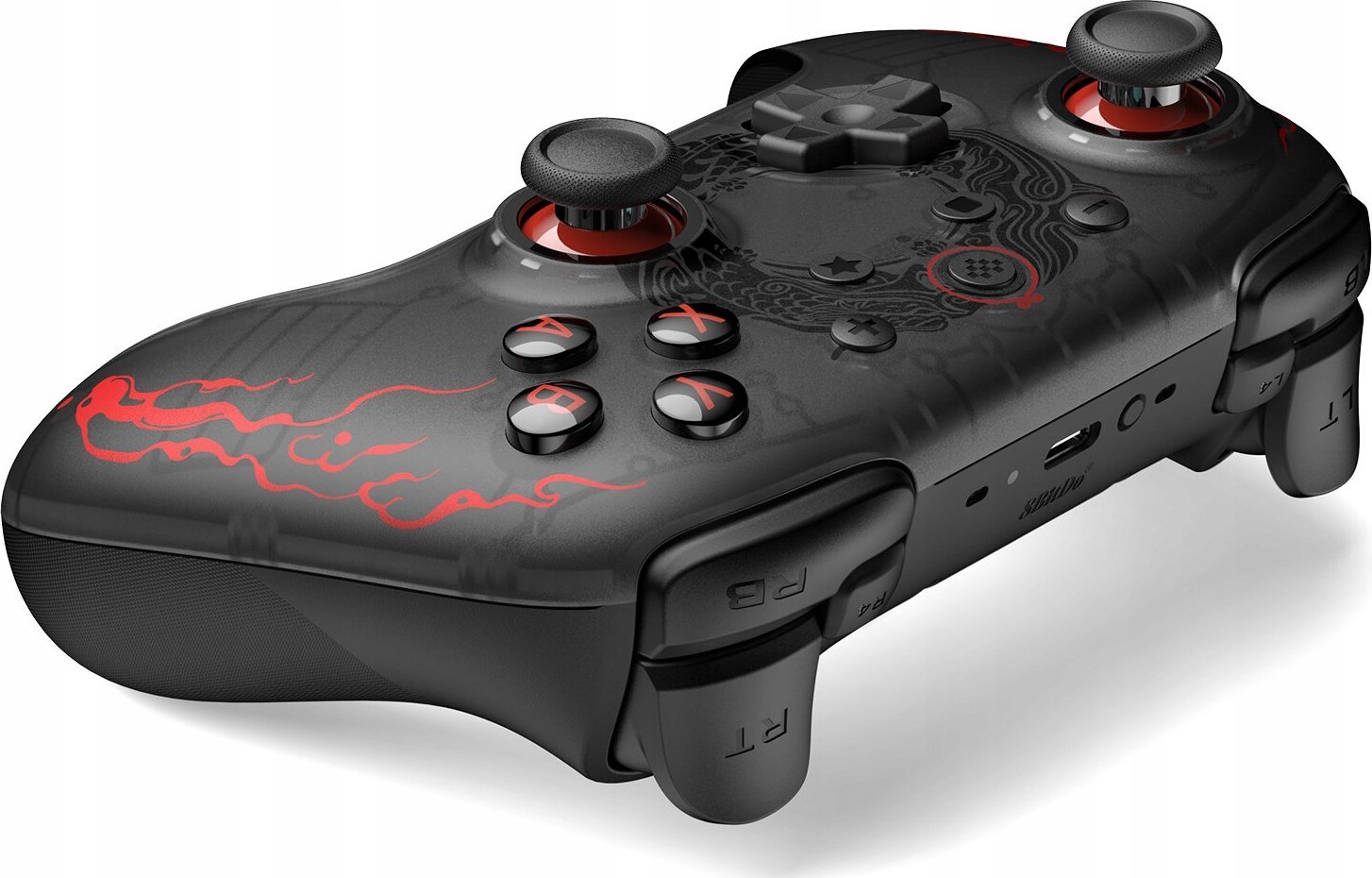 Kontroller 8Bitdo Ultimate 2C Wireless, 1000Hz, për PC dhe Android, i zi