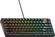 Tastierë gaming Glorious GMBK 75%, IP57 rezistente ndaj ujit dhe pluhurit, RGB, e zezë