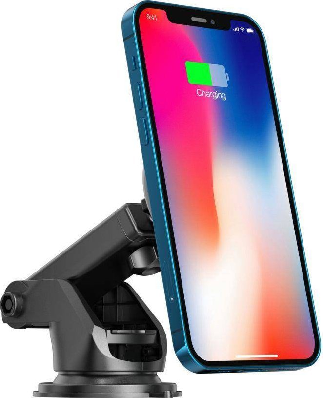 Mbajtës makine Tech-Protect Magnetic A2, MagSafe, karikim wireless 15W, i zi