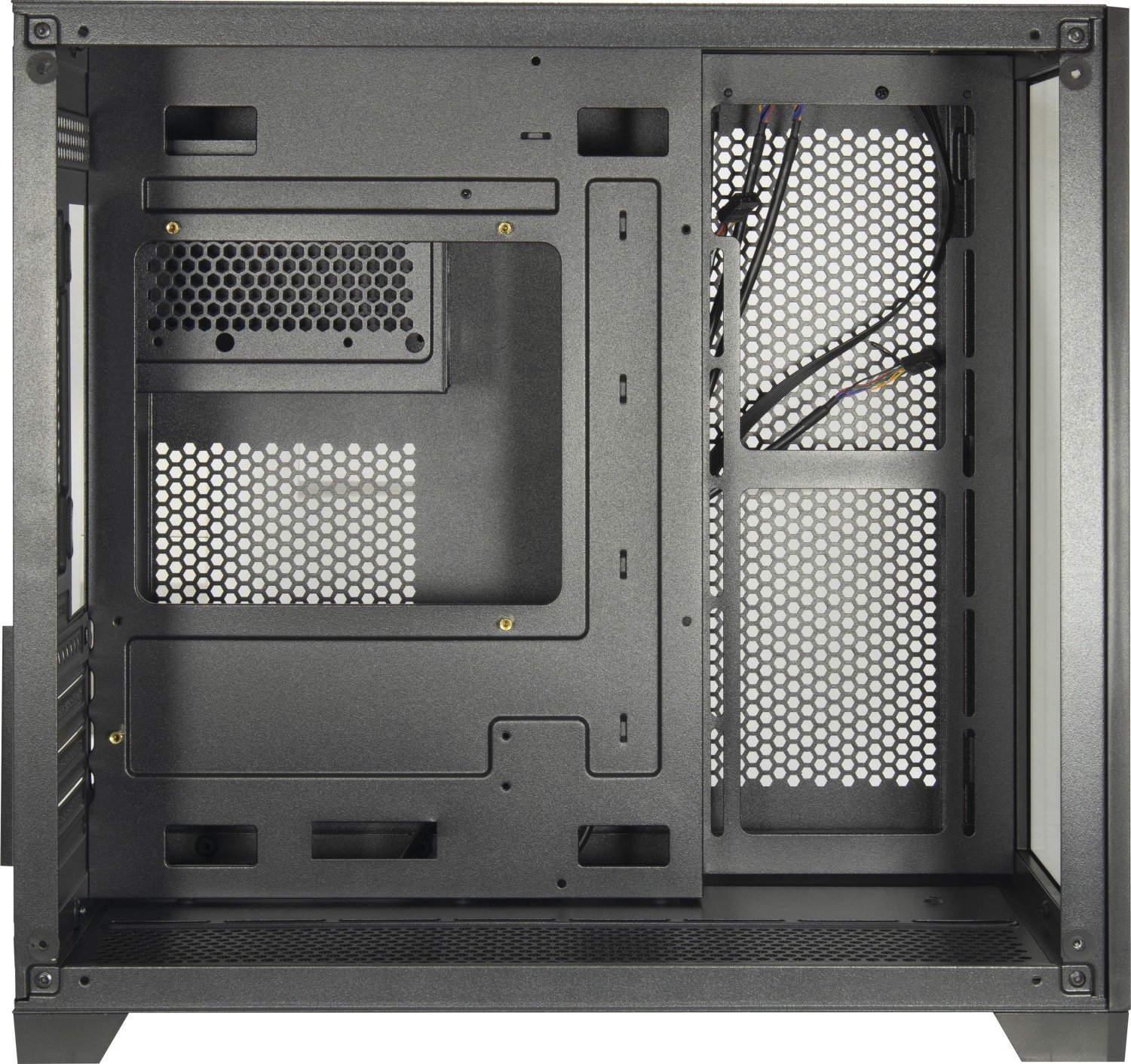 Kisë kompjuteri Inter-Tech C-501 Aspect, Micro ATX, e zezë