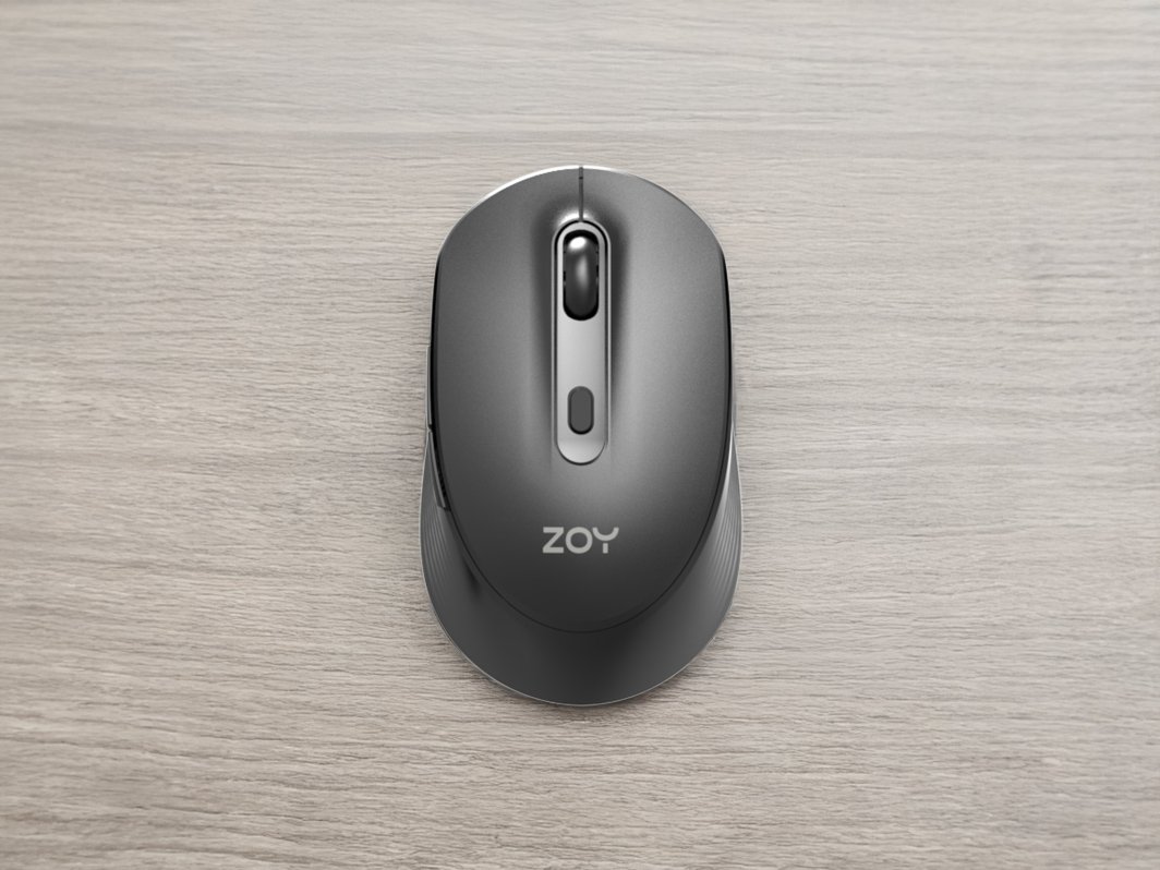 Set tastierë + maus ZOY ZKM888, wireless, i zi