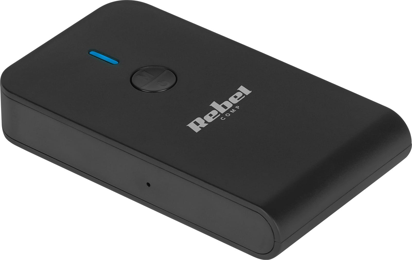 Bluetooth аудио приемник Rebel B10, Bluetooth 5.0, 10m, црна