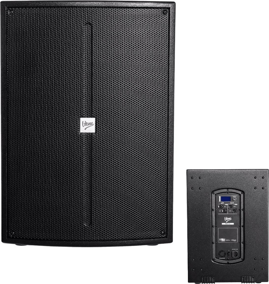 Set audio V-Tone NBX-112 NBS-115, 2 bokse aktive 12", subwoofer aktiv 15", i zi