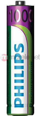 Bateri e rikarikueshme Philips R03B4RTU10/10 AAA, 1000mAh, NiMH