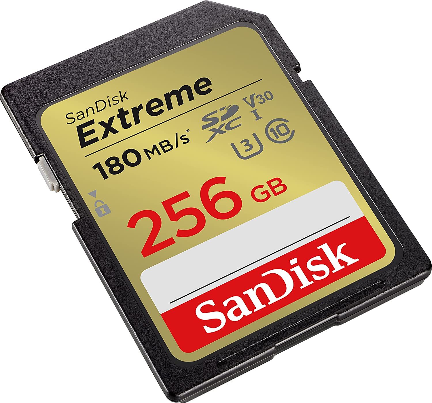 Kartë memorie SanDisk Extreme SDXC, 256GB, Class 10 UHS I U3 V30