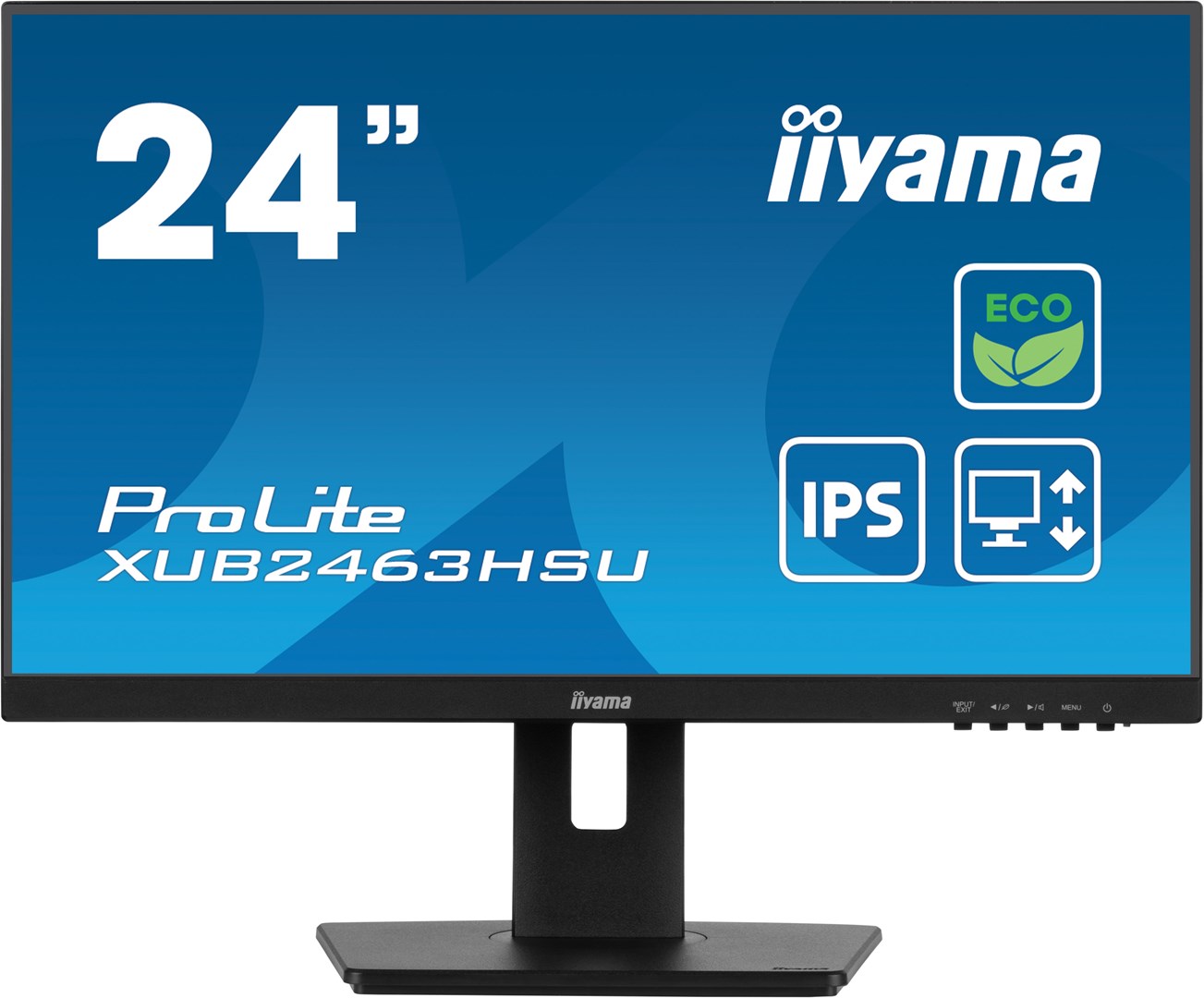 Монитор iiyama ProLite XUB2463HSU-B1, 24", 1920 x 1080, 100 Hz, i zi