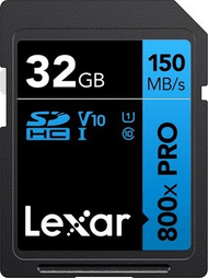 Kartë memorie Lexar 800X Pro SDHC, 32GB, Class 10 UHS I, e zezë