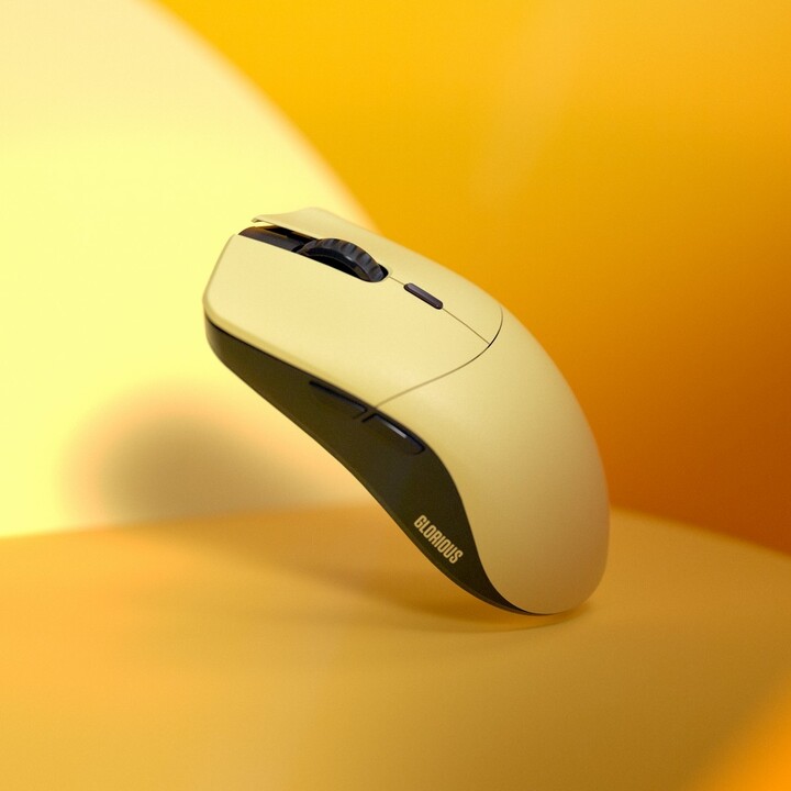 Maus Glorious Model O Pro Wireless, Golden Panda