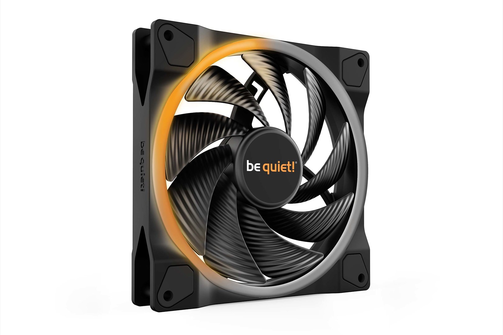 Ftohës Be quiet! Light Wings, 14 cm, i zi