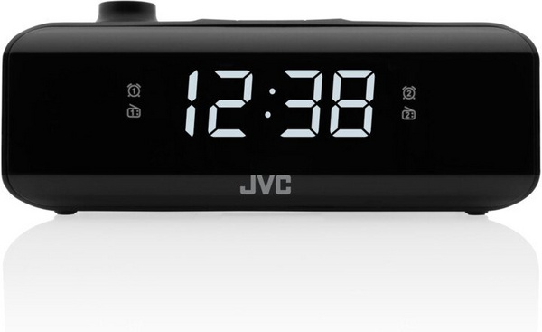 Radio JVC RA-E211B, e zezë