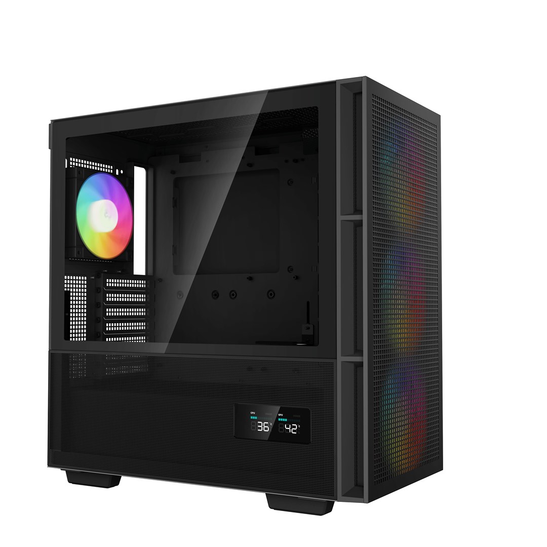 Kuti kompjuteri Deepcool CH560 ARGB Digital, Midi Tower, ATX, e zezë