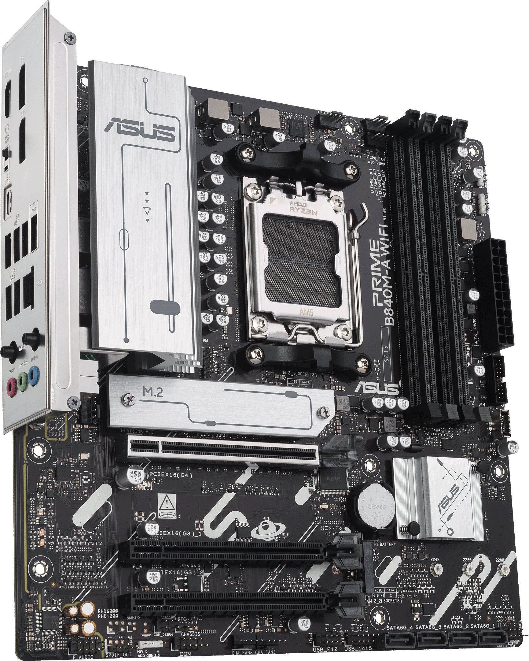Motherboard ASUS PRIME B840M A WIFI, Socket AM5, Micro ATX