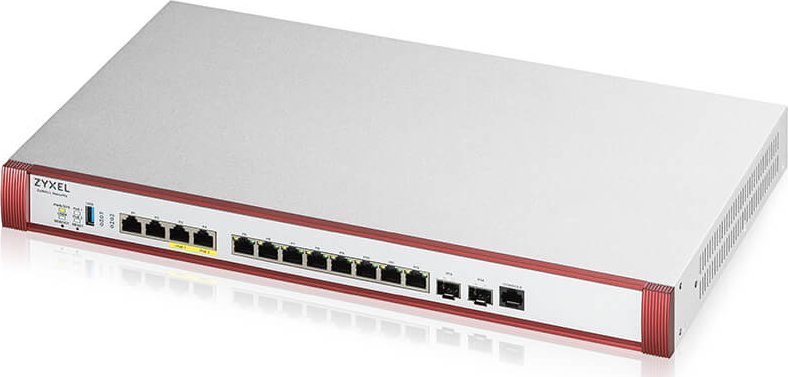 Firewall hardware Zyxel USG FLEX 700H, 15 Gbit/s, 10 Gbps porta, gri